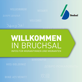 Willkommen in Bruchsal. Klicken Sie zu der Broschre.