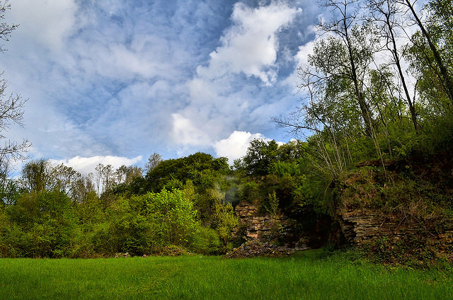 Steinbruch an der Pfaffenlochhohle